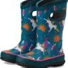 Bogs Kids Rain Boots Unicorn Swan (Toddler/Little Kid/Big Kid)
