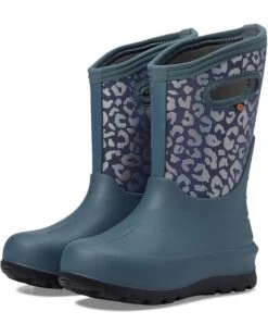 Bogs Kids Neo Classic Metallic Leopard (Toddler/Little Kid/Big Kid) | Boots
