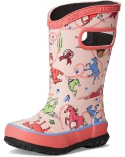 Bogs Kids Rainboot Rodeo Horses (Toddler/Little Kid/Big Kid) | Boots -Modern Trendy Shoe 71KU9uad0mL. AC SR736920