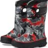 Bogs Kids Rain Boots Topo Camo (Toddler/Little Kid/Big Kid)