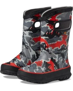 Bogs Kids Rain Boots Topo Camo (Toddler/Little Kid/Big Kid)