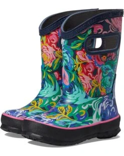 Bogs Kids Rain Boot Rose Garden (Toddler/Little Kid/Big Kid) | Boots