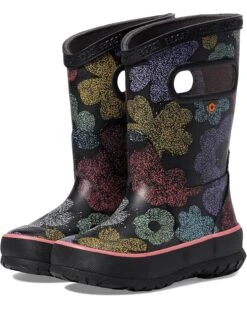 Bogs Kids Rain Boots Airbrush Flowers (Toddler/Little Kid/Big Kid)
